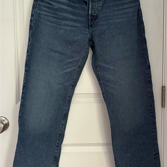 Levi's Women's Straight Leg 90's Blue Jeans - Picture 2 of 4